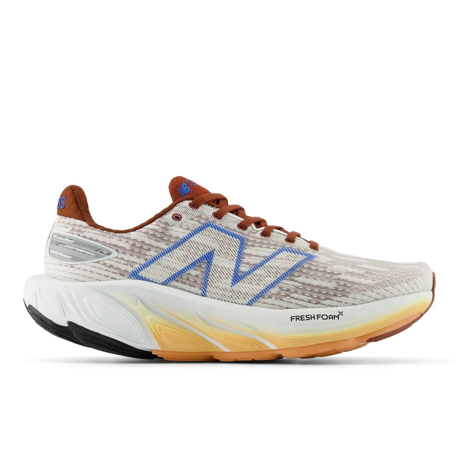 MEN'S BALOS - D - A1 WHITE WITH RELIC BROWN AND BLUE OASIS Planet Mood
