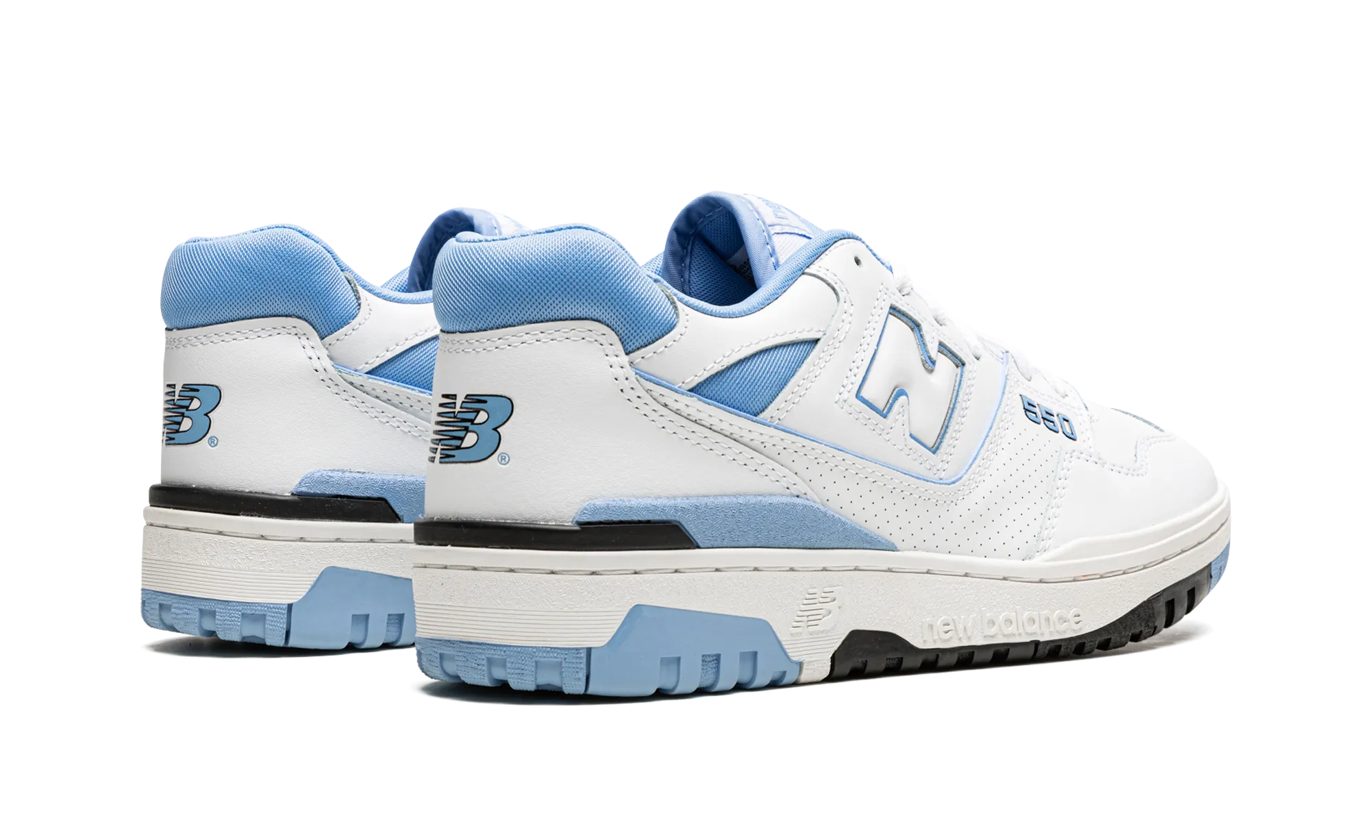 550 "White / Carolina Blue" Step Ready