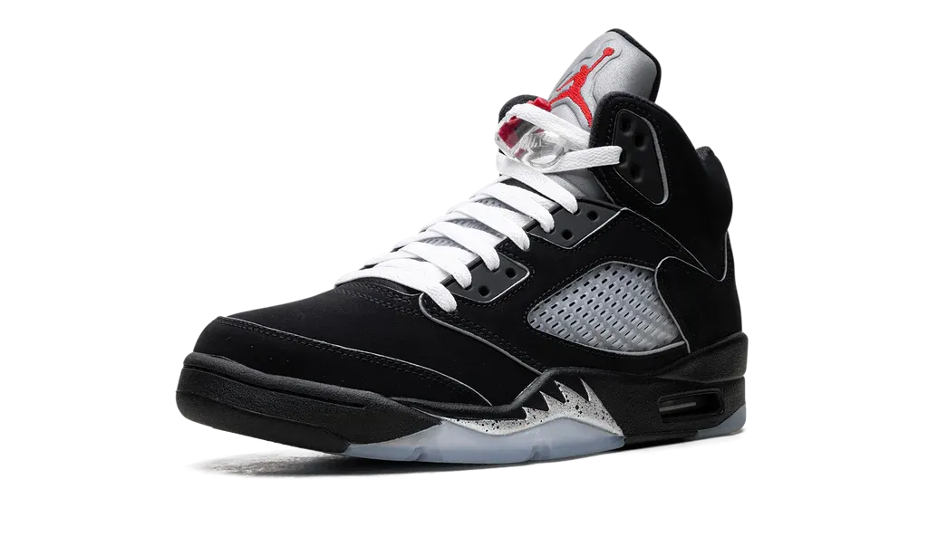 Grip Power Comfort Function Jordan 5 Retro "Black Metallic Reimagined"