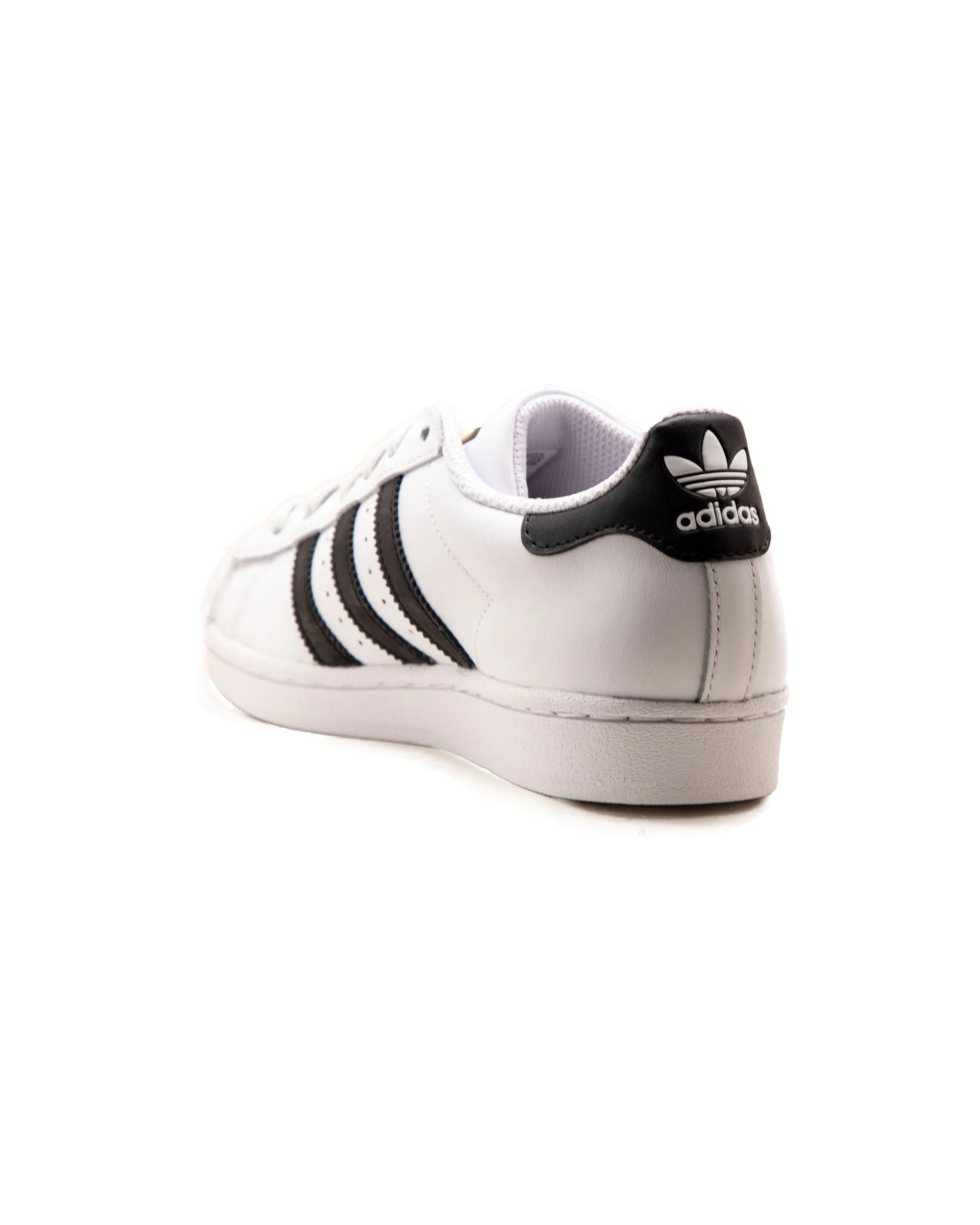 Adidas Superstar J White Black Anti scratch Casual Support