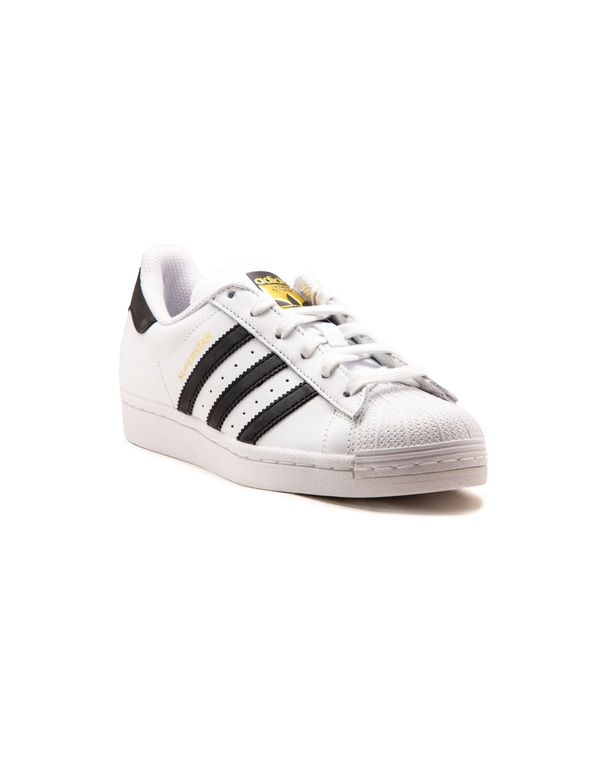 Adidas Superstar J White Black Step Ready