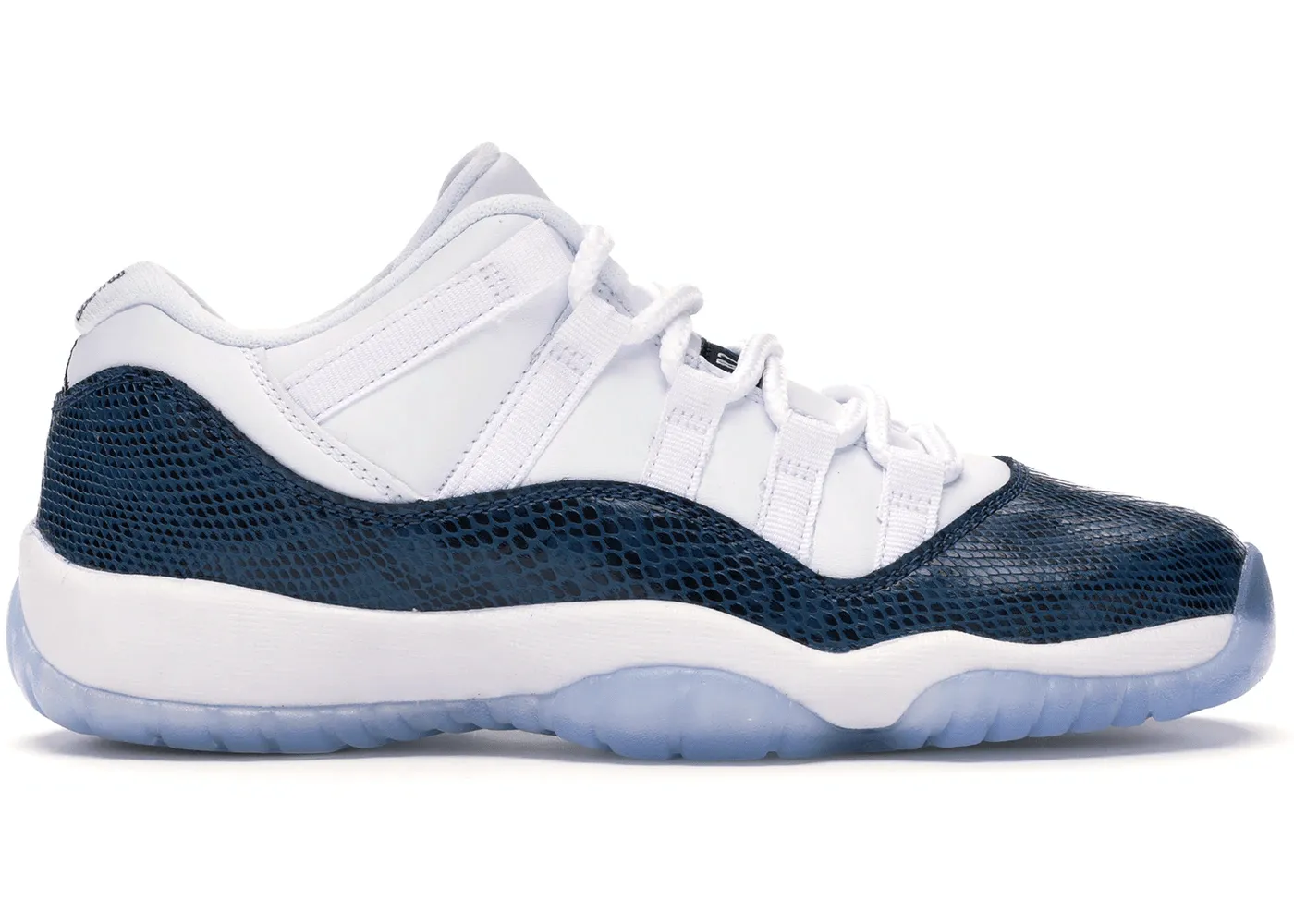 Step Support Jordan 11 Retro Low Snake Navy (2019) (GS)