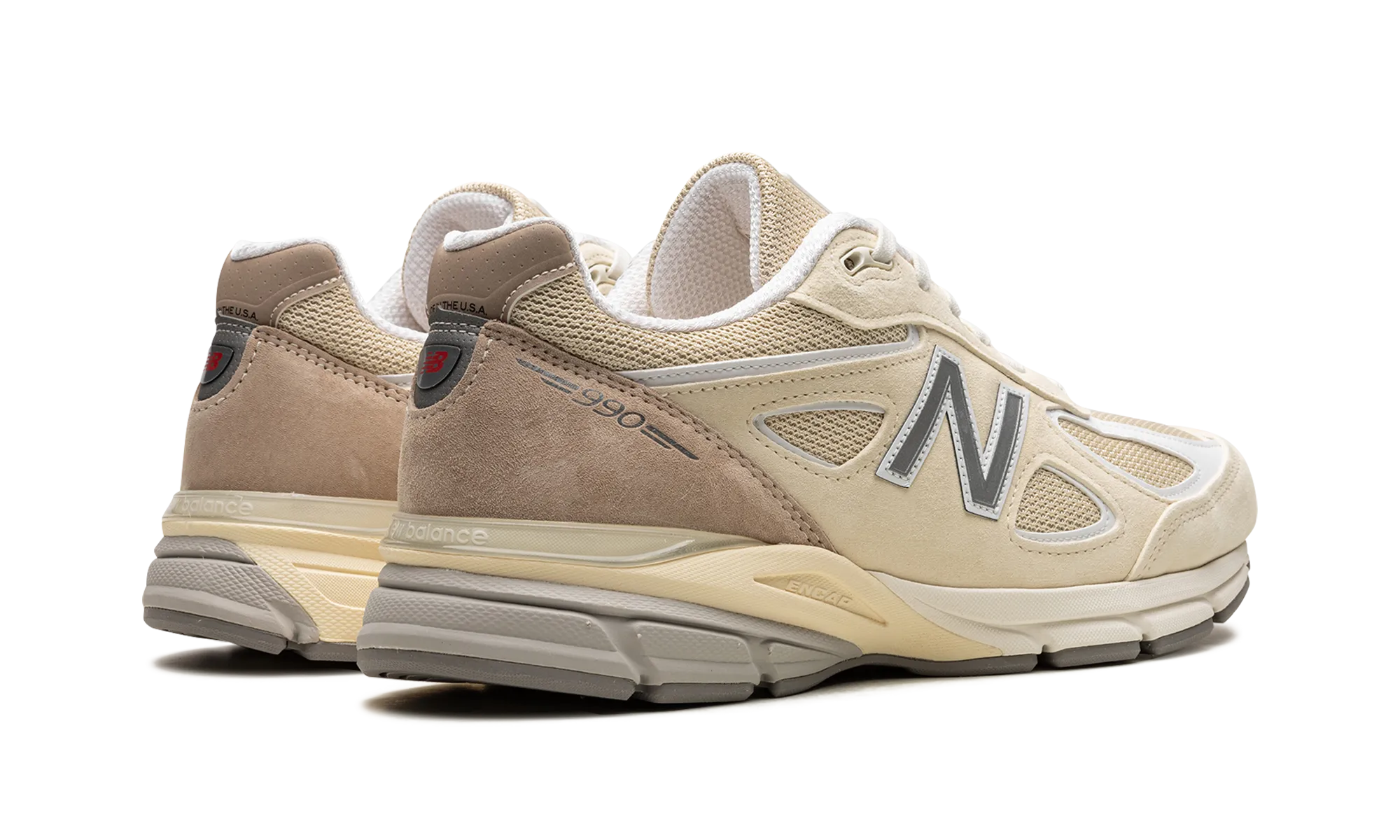 990v4 "Made in USA - Cream" School Jog Winter Cozy
