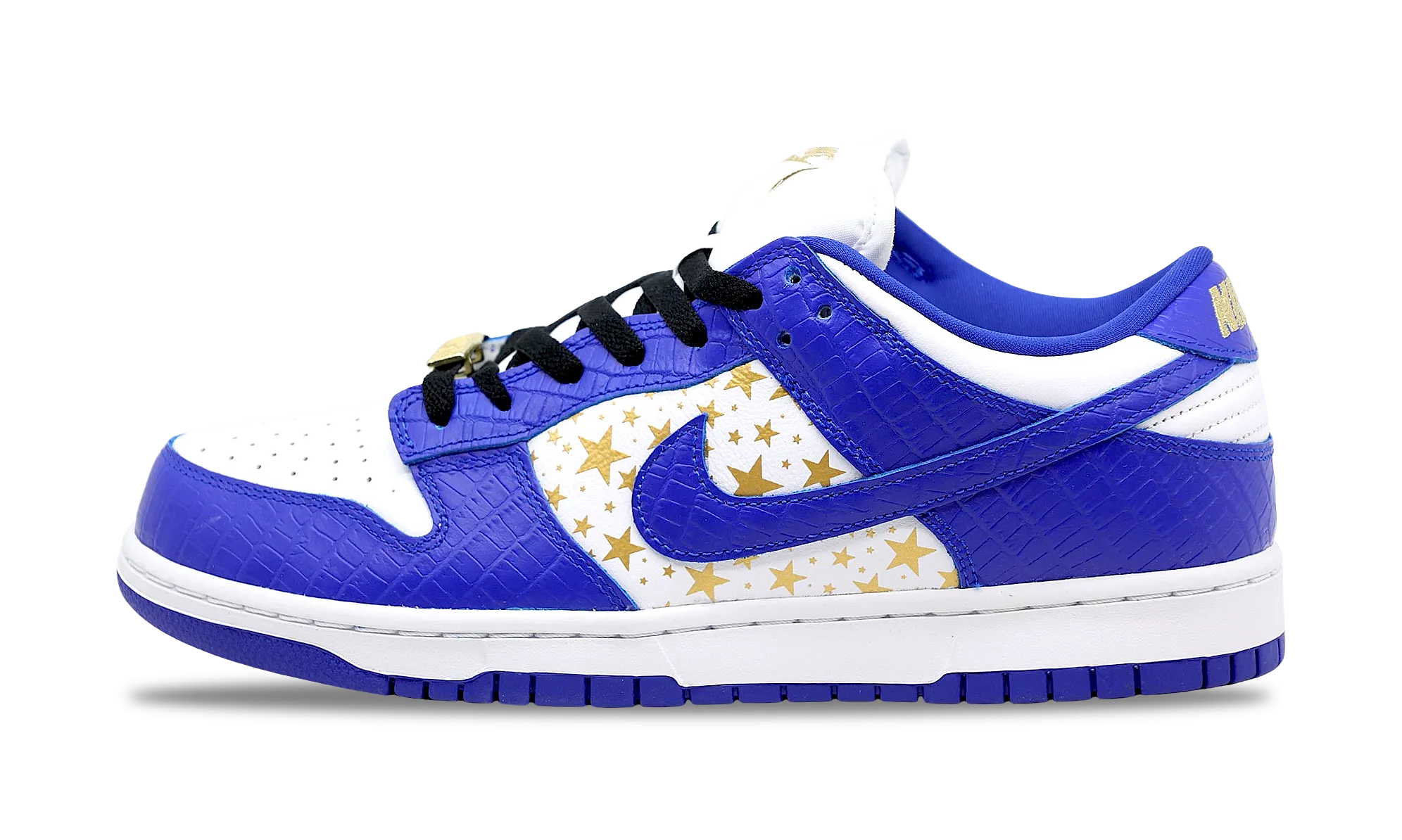 Nike SB Dunk Low x Supreme Stars Blue Hyper Royal (DH3228-100) Men's Size 10.5 Sleek Build