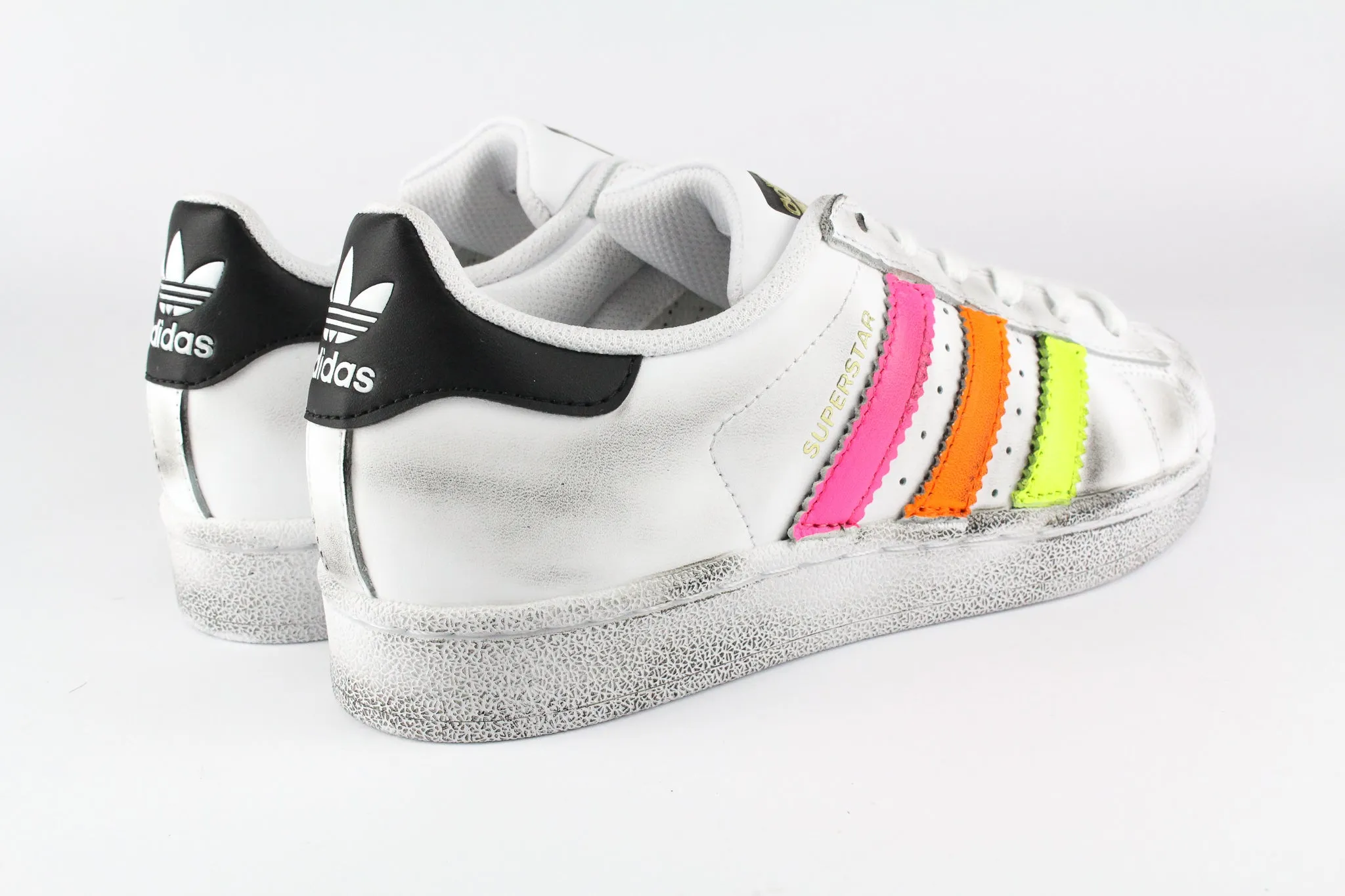 Step Style Hill Walk Adidas Superstar Multi Fluo