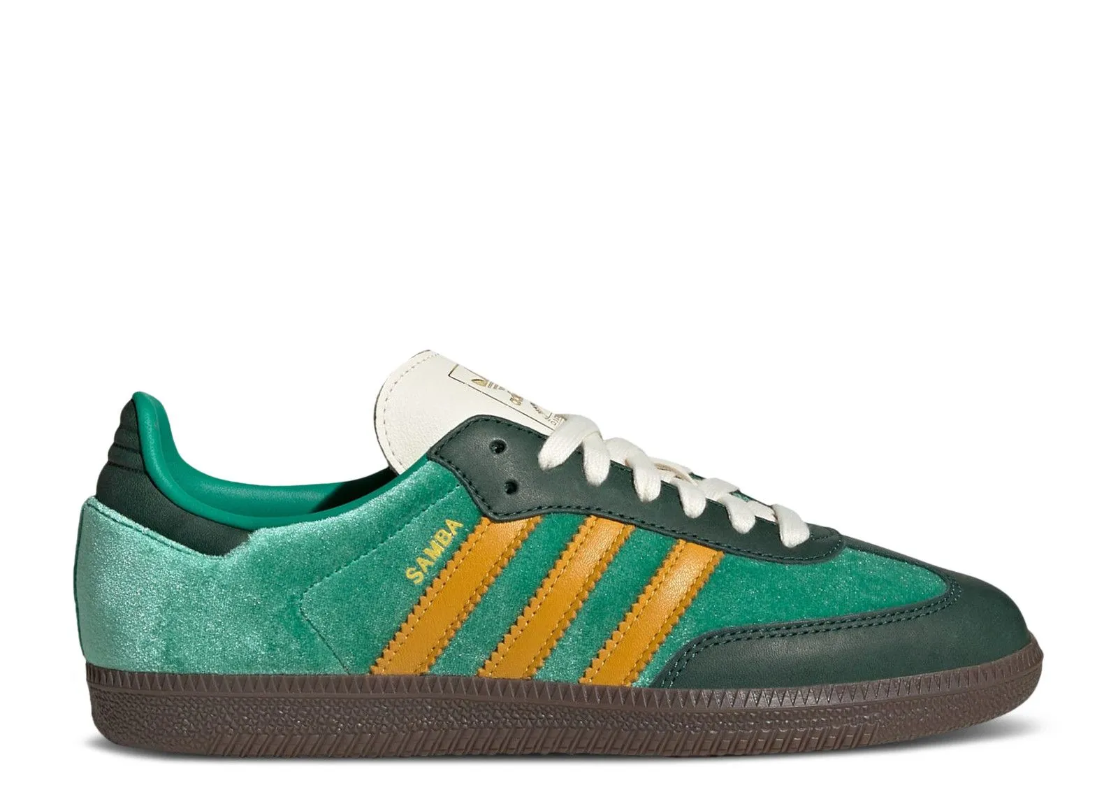Adidas Samba OG Court Green Preloved Yellow Any Day