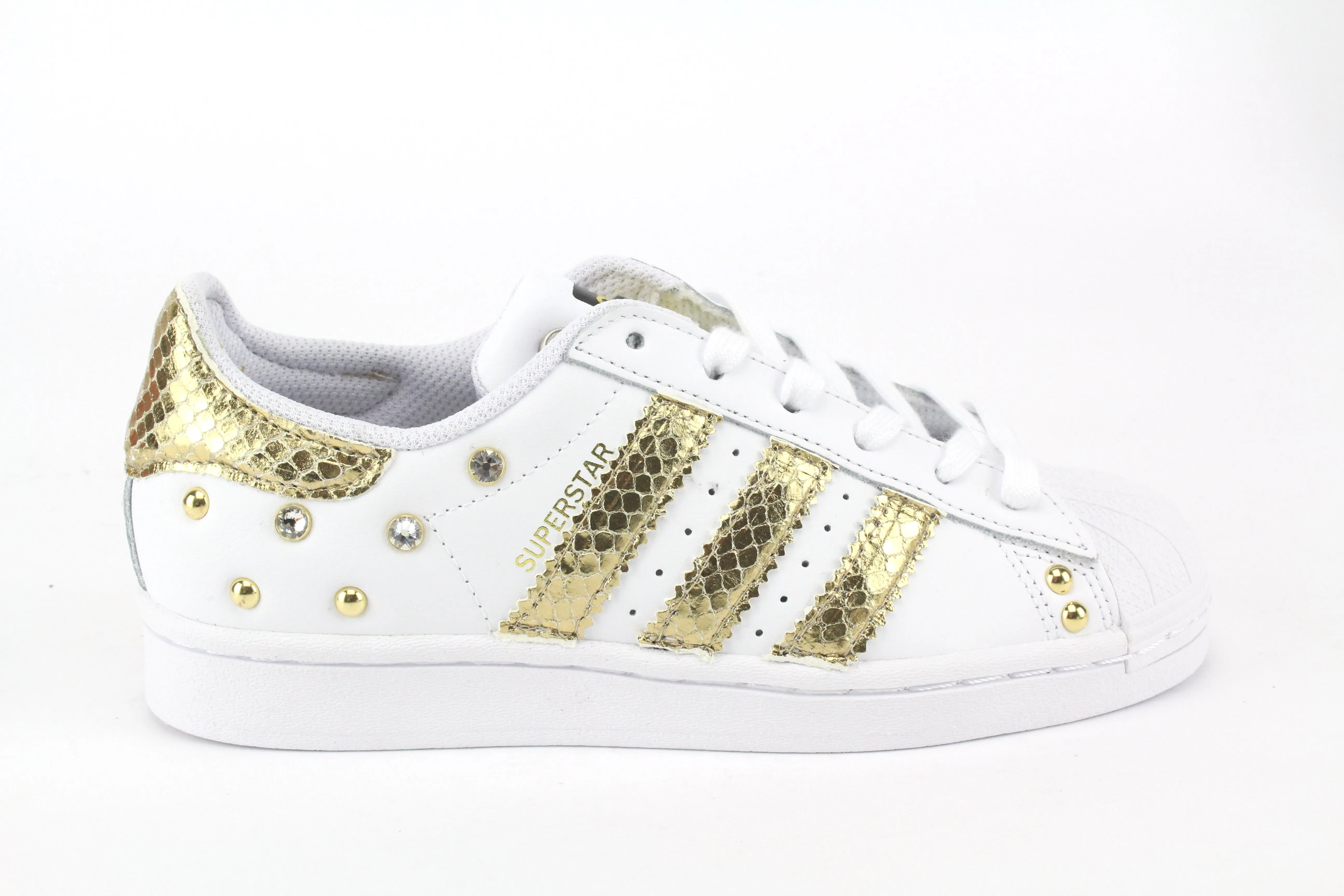 Adidas Superstar Cocco Laminato Gold & Strass Neutral palette Road Trip