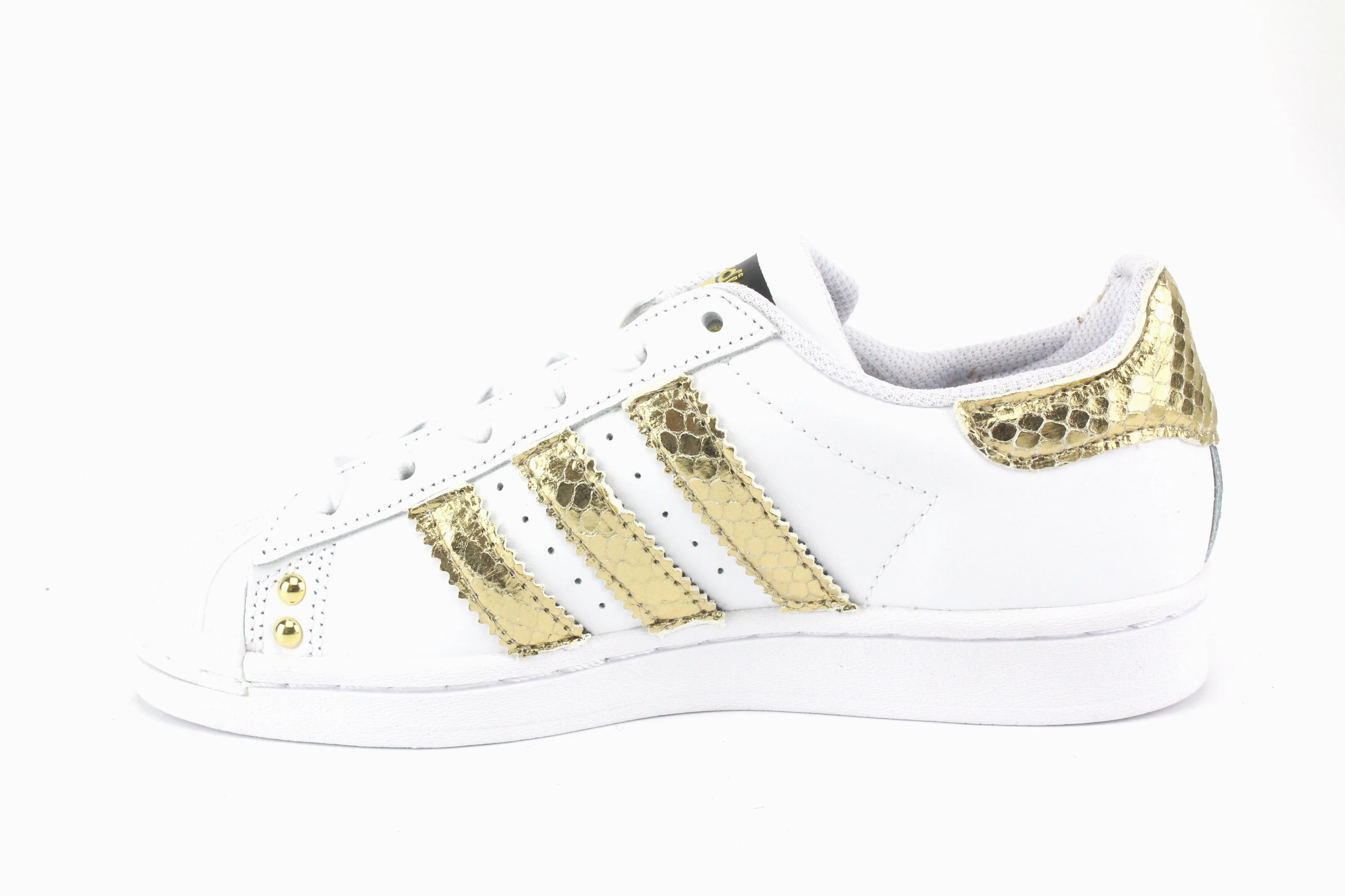 Adidas Superstar Cocco Laminato Gold & Strass Stage Day Padded Touch