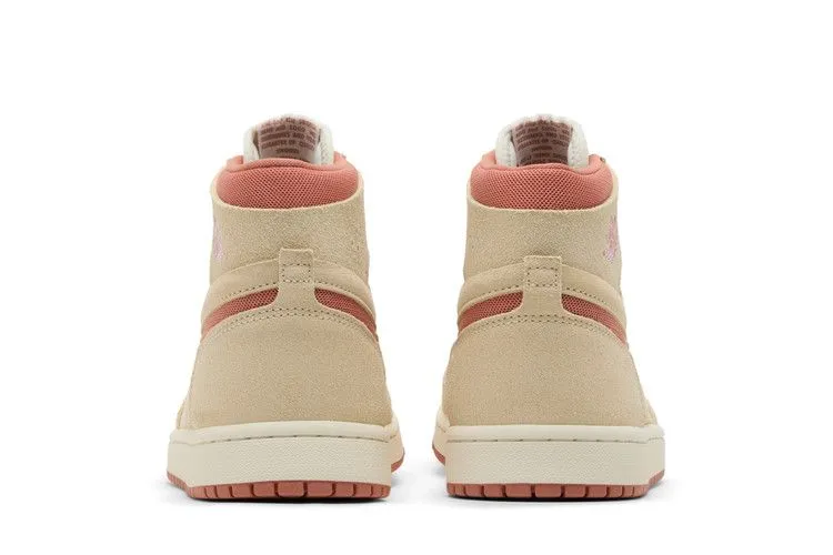 Air Jordan 1 High Zoom Comfort 2 'Sail Burnt Sunrise' Gym Style