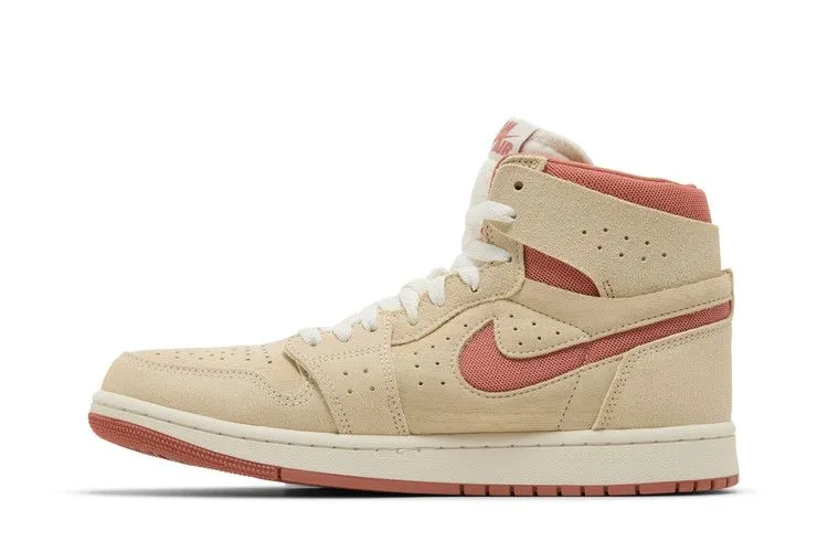 Air Jordan 1 High Zoom Comfort 2 'Sail Burnt Sunrise' Wear-Ready Shoes