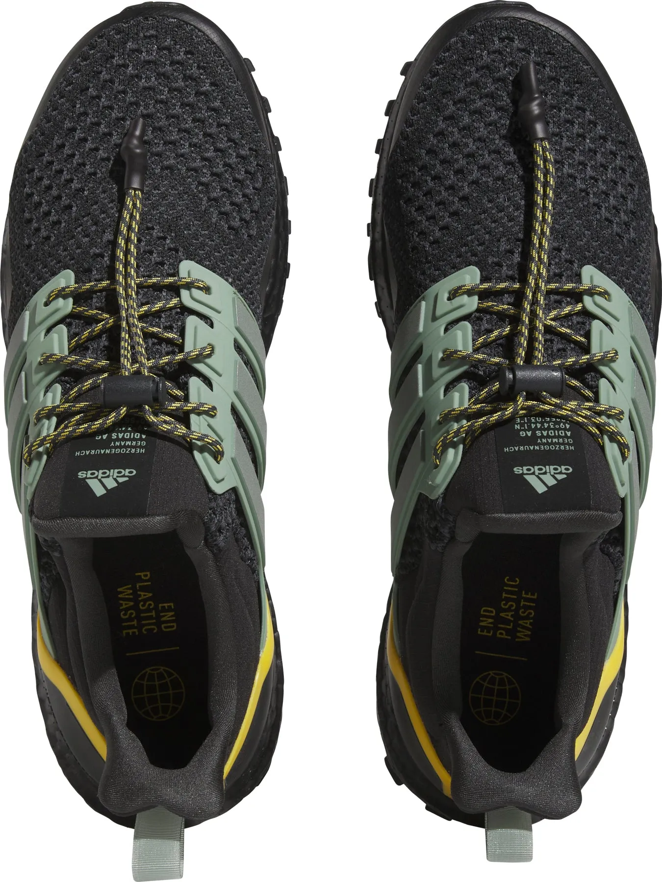 adidas Ultra Boost 1.0 Mens Running Shoes - Black Moisture   Wicking