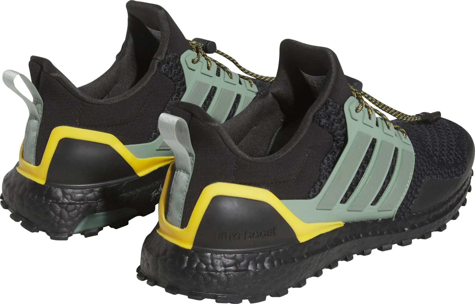 Cliff Hike Calm Design adidas Ultra Boost 1.0 Mens Running Shoes - Black