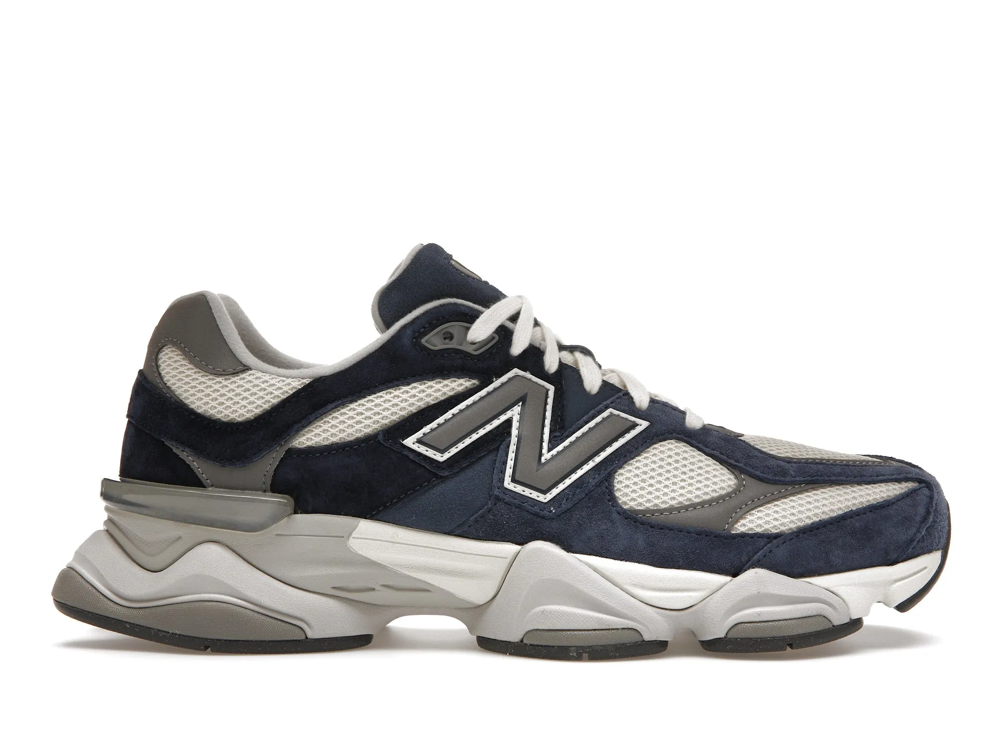 New Balance 9060 Natural Indigo Fur Trim