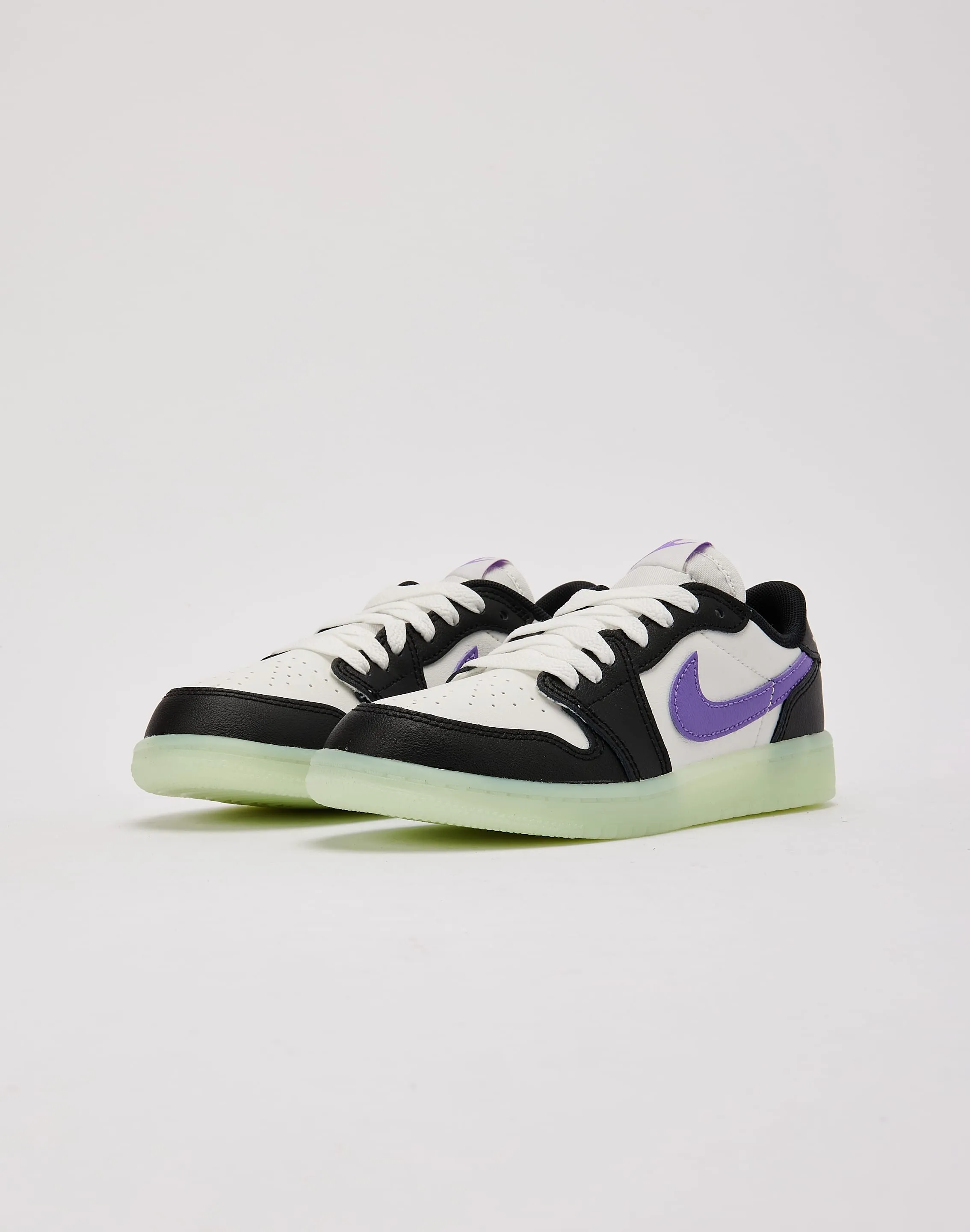 Jordan Air Jordan 1 Retro Low OG 'Black Raspberry' Pre-School easy move