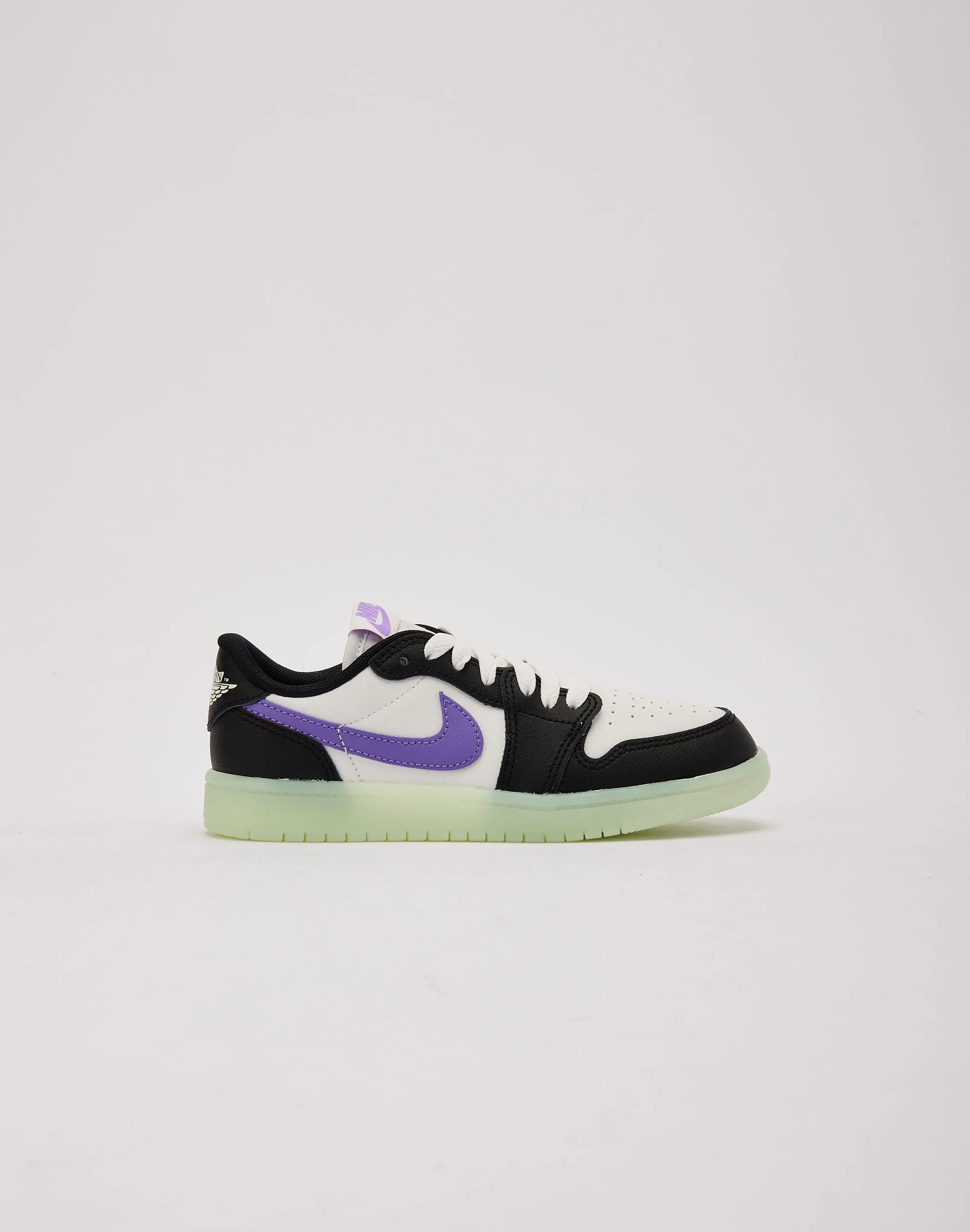 Jordan Air Jordan 1 Retro Low OG 'Black Raspberry' Pre-School Wardrobe Base Dance Floor