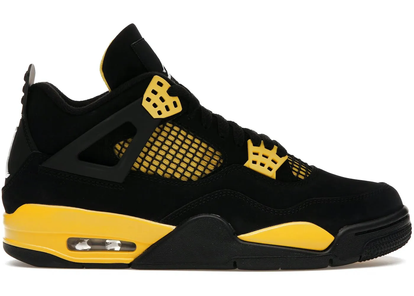 Strong Grip Platform Sole Jordan 4 Retro Thunder (2023)