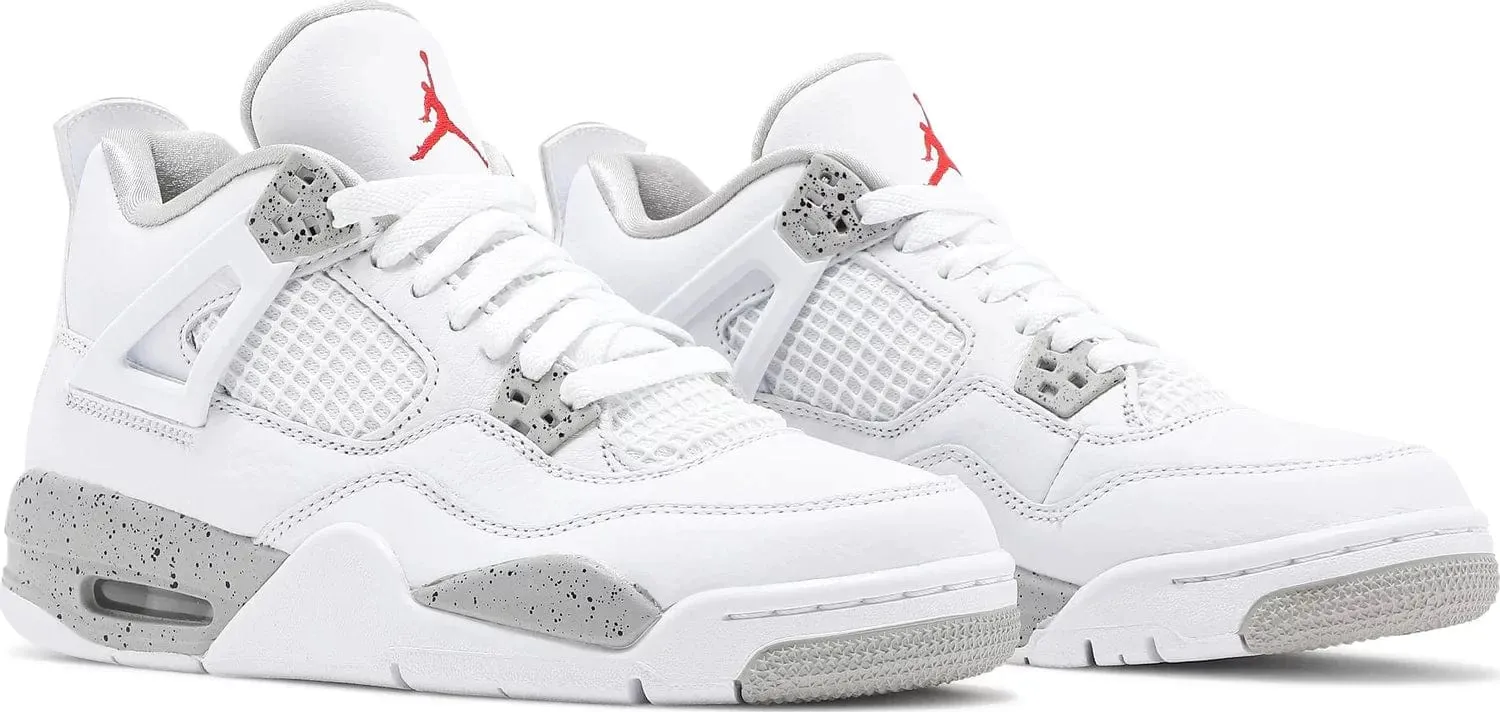 Quick Dress Trail Step Jordan 4 Retro White Oreo (2021) (GS)