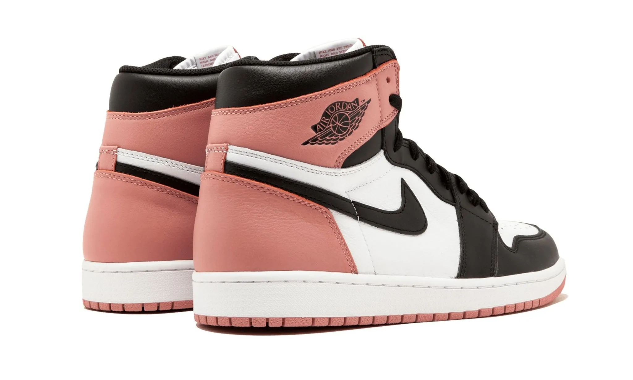 Air Jordan 1 Retro High OG Nrg Rust Pink Comfortable ankle support youth trend