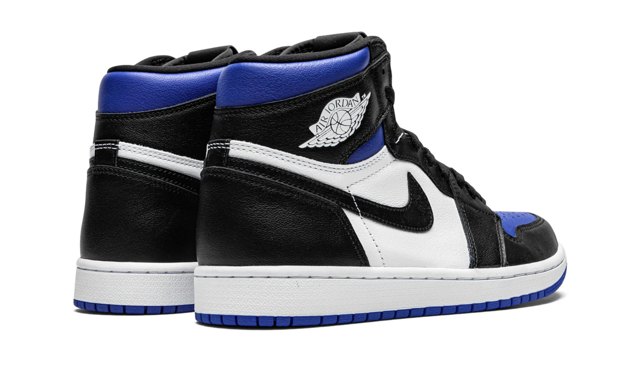 Flex grooves Air Jordan 1 Retro High OG Royal Toe