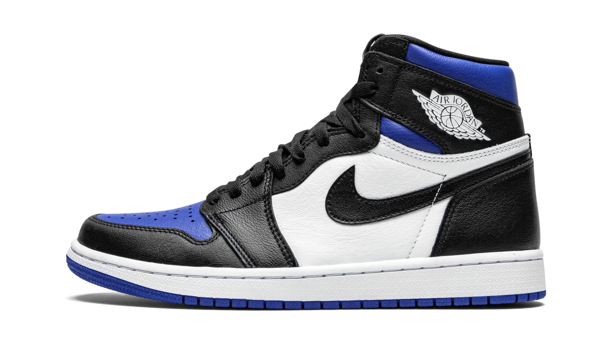 School Ready Round Edge Air Jordan 1 Retro High OG Royal Toe