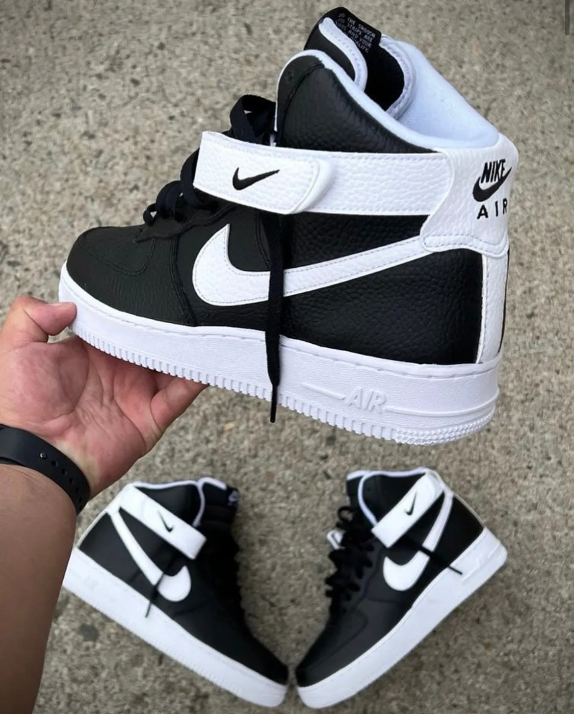 Ease Style NIKE AIR FORCE 1 REVERSE PANDA