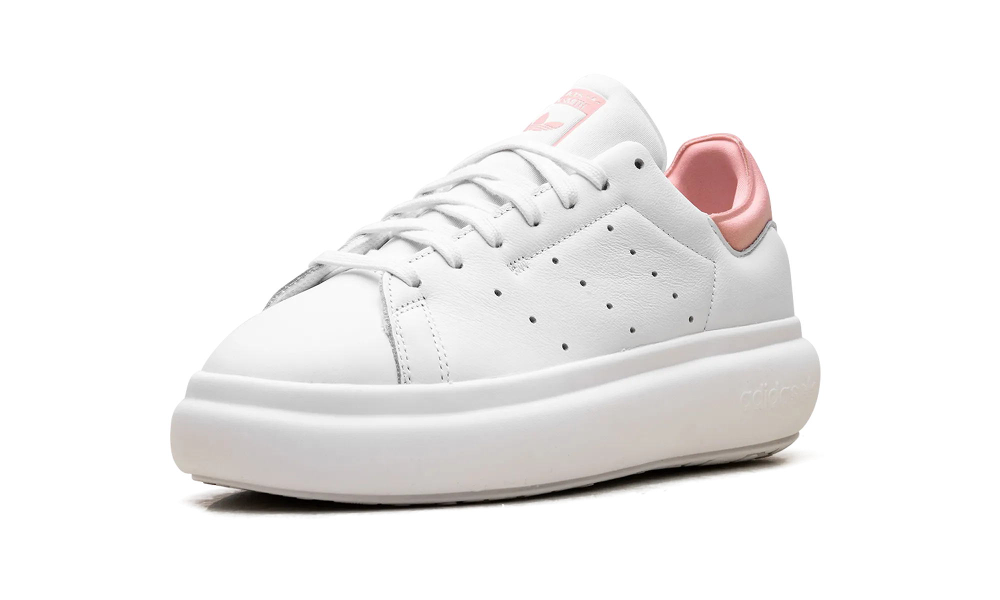 Stan Smith Platform WMNS "White Semi Pink Spark" Cliff Hike Non-Slip Sole
