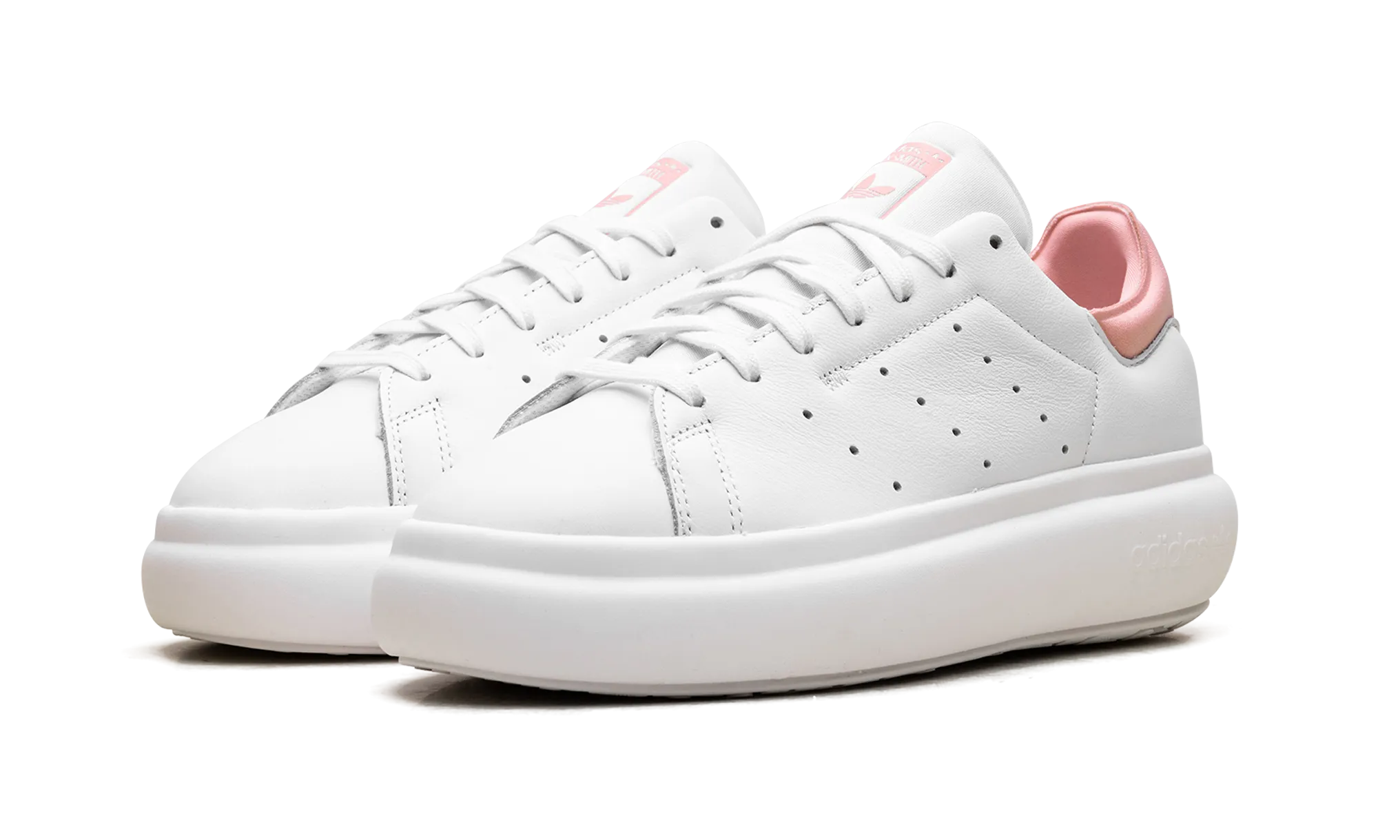 Stan Smith Platform WMNS "White Semi Pink Spark" Soft Support Street Proof