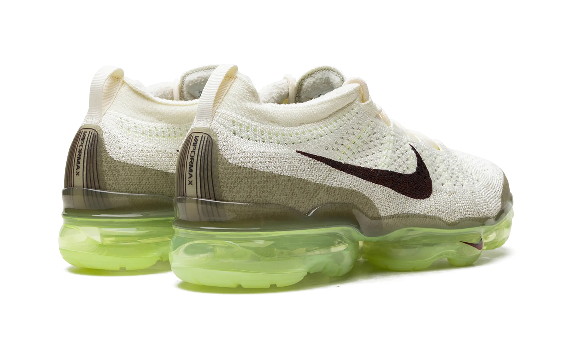 Odor   Resistant off - road running shoe capability Air Vapormax 2023 FK "Coconut Milk Neutral Olive"