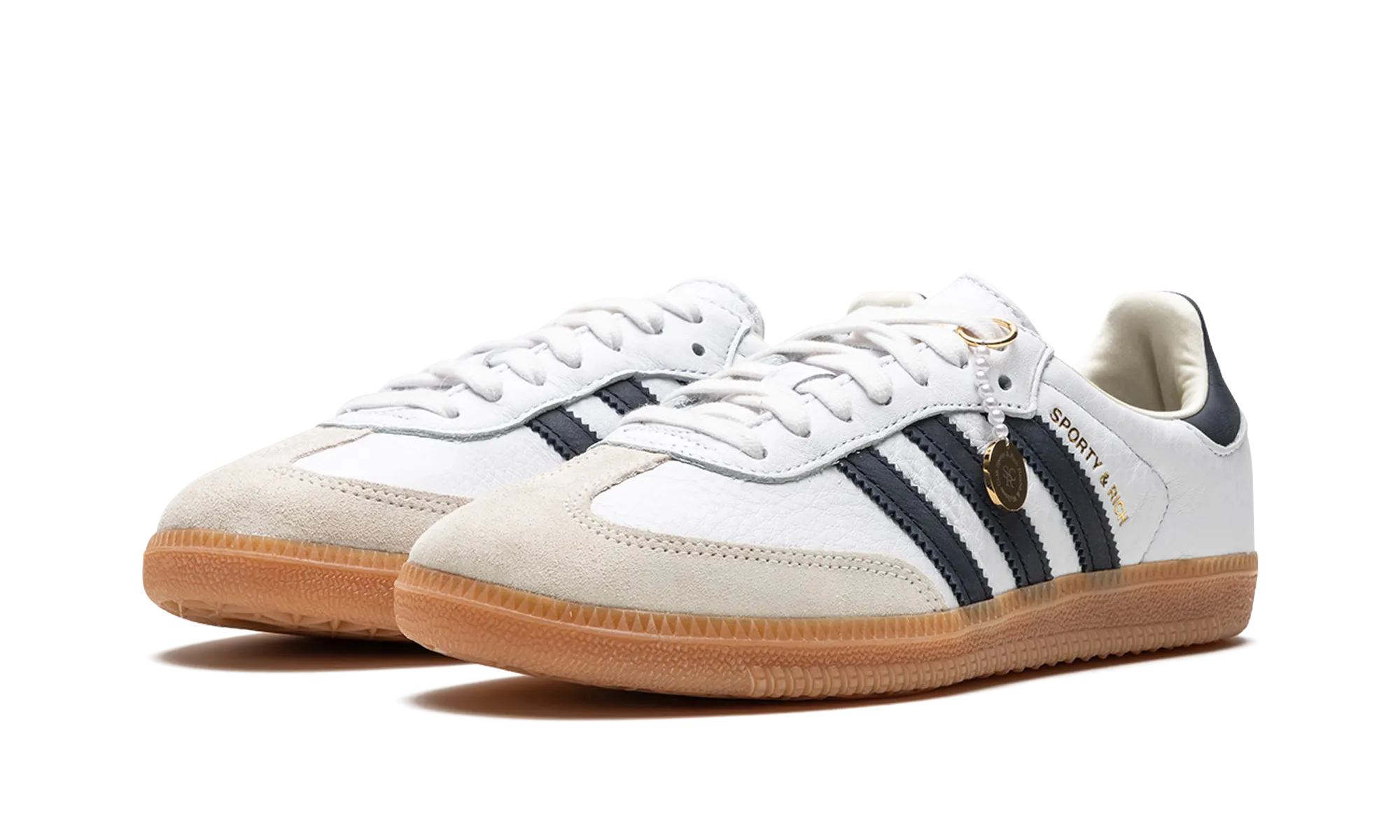 Flex Feel Dawn Step Samba "Sporty & Rich - White/Black"