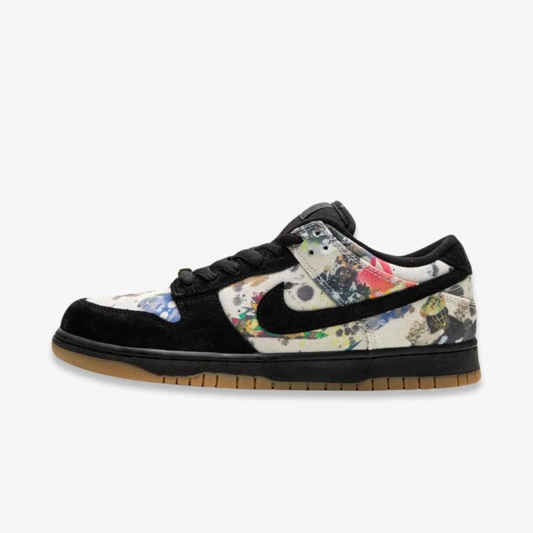 (Men's) Nike SB Dunk Low OG QS x Supreme 'Rammellzee' (2023) FD8778-001 Cushion Points