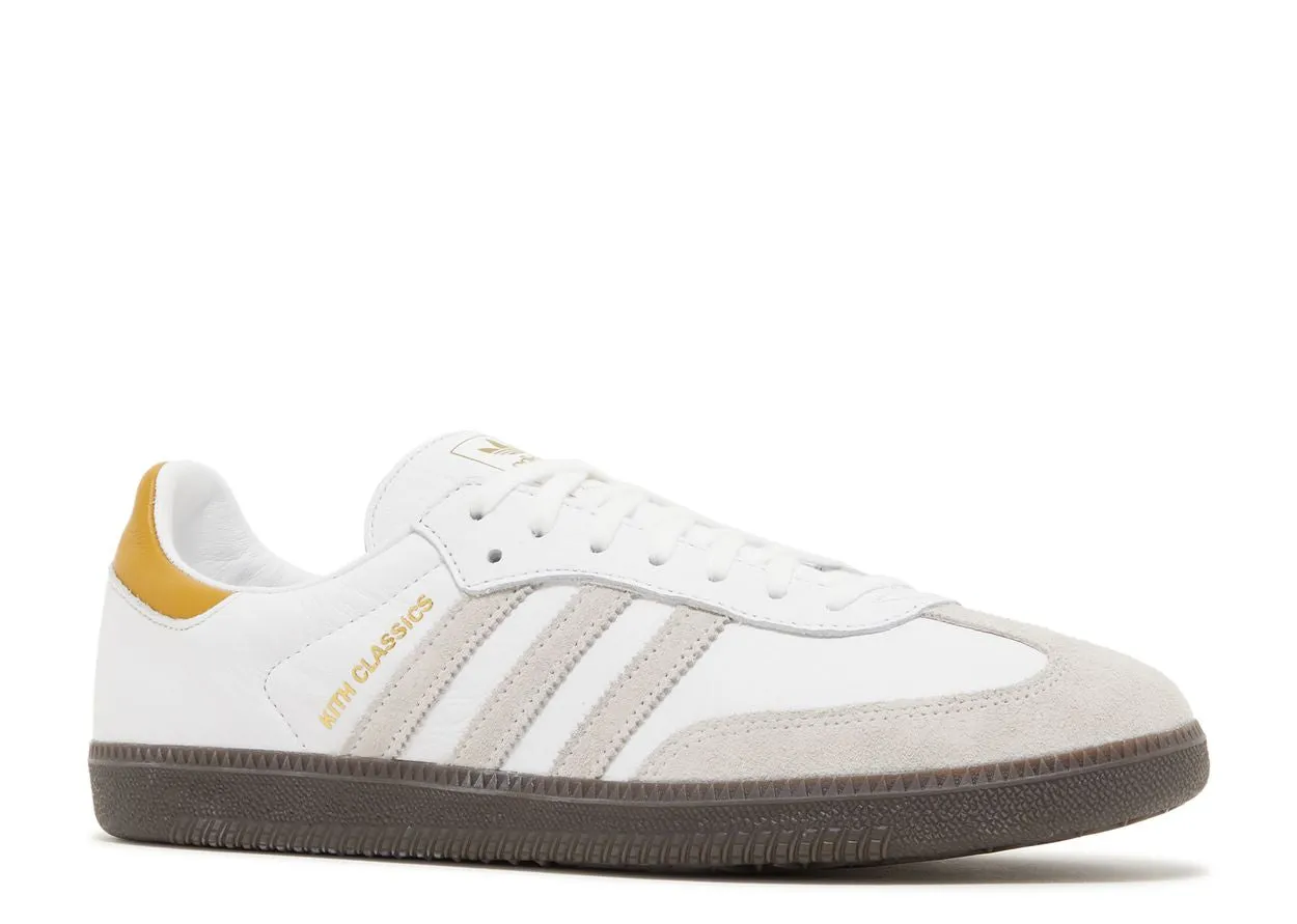 Adidas Samba OG Kith Classics White Mango Compression Fit