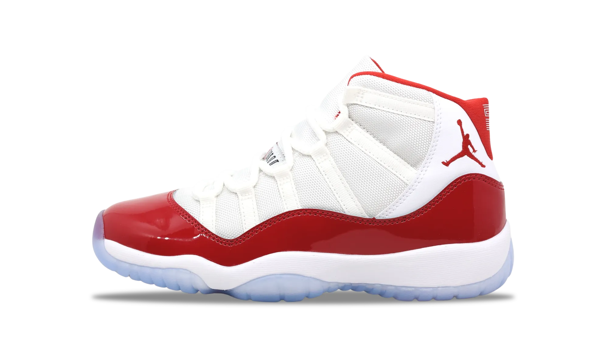 Carefree Fit Street Mode nike Air Jordan 11 Retro Cherry 2022 GS (378038-116) Grade School Size 3Y-7Y