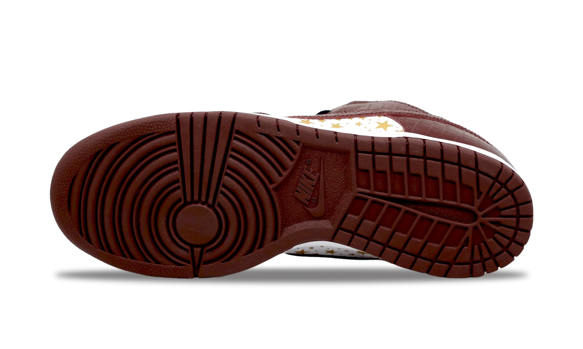 Nike SB Dunk Low x Supreme Stars Barkroot Brown (DH3228-103) Men's Size 11 Support Zones Breathable mesh