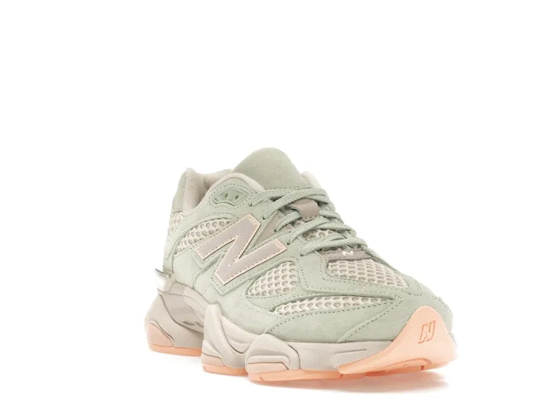 Strong Step New Balance 9060 The Whitaker Group Missing Pieces Silver Moss Green