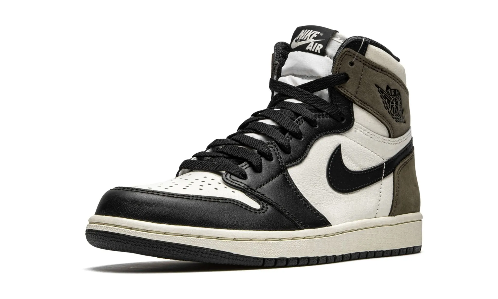 Air Jordan 1 Retro High OG Dark Mocha Joint Relief Flat Finish