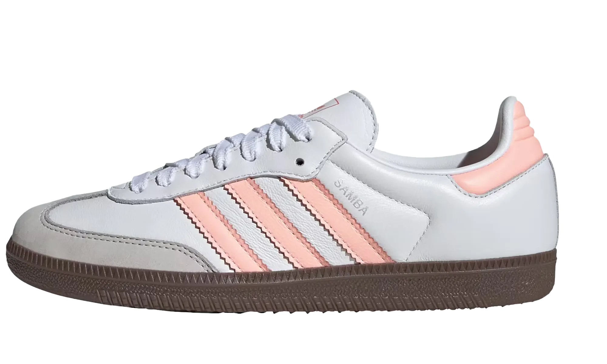 Samba OG WMNS "White Clear Orange Gum" Total Comfort Casual Wear