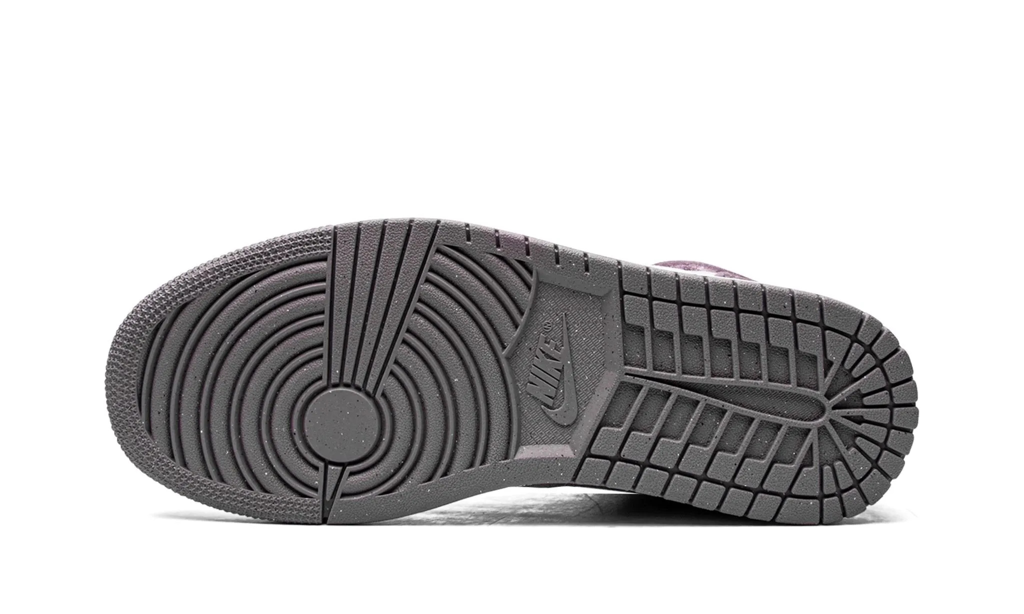 Wmns Air Jordan 1 Mid SE Purple Velvet Work Jog Comfort Tech