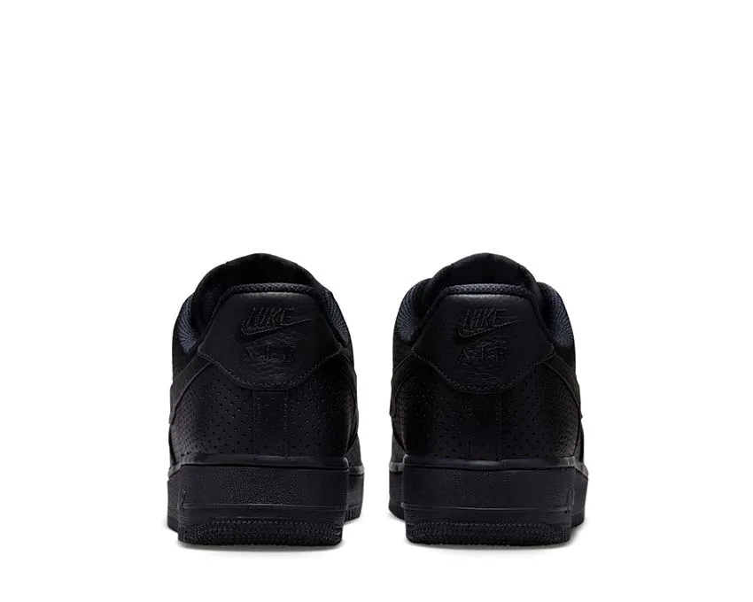 Nike Air Force 1 SP "Black Perforated" Easy Flow