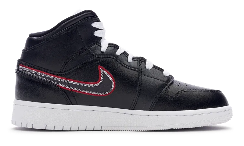 supportive insole High-Performance Fit Nike Jordan 1 Mid Maybe I Destroyed The Game (BQ6931-016) GradeSchool Size 4Y-5Y