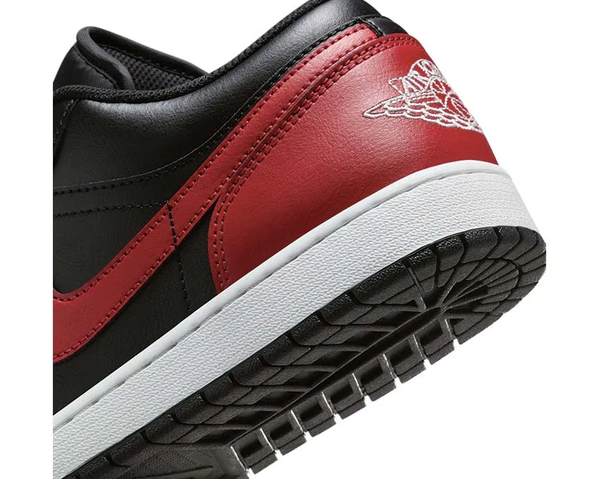 Air Jordan 1 Low "Bred" Street Trend Fashionable Walk
