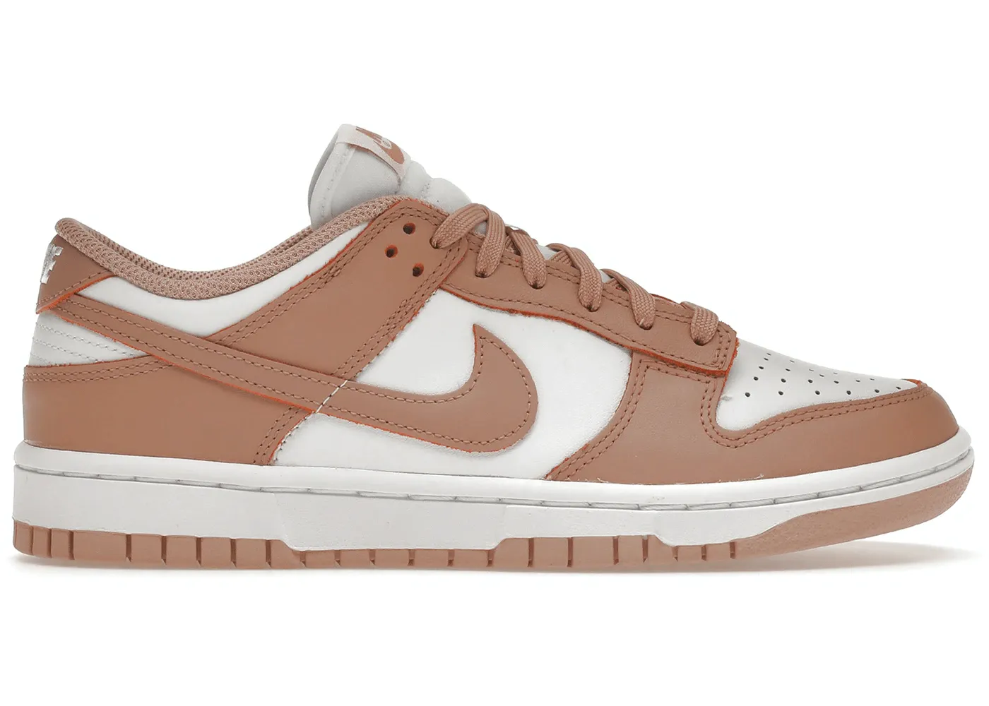 Nike Dunk Low Rose Whisper (W) Flexible Fabric Grass Hike
