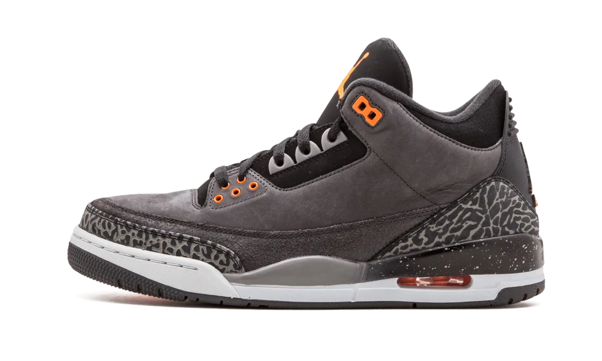 Sleek Style Durable Fit Air Jordan 3 Retro "Fear Pack"