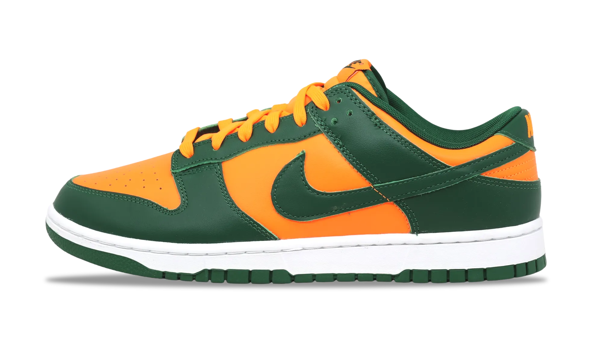 Nike Dunk Low Retro Miami Hurricanes (DD1391-300) Men's Size 8-13 Shock Absorbing Outdoor Comfort