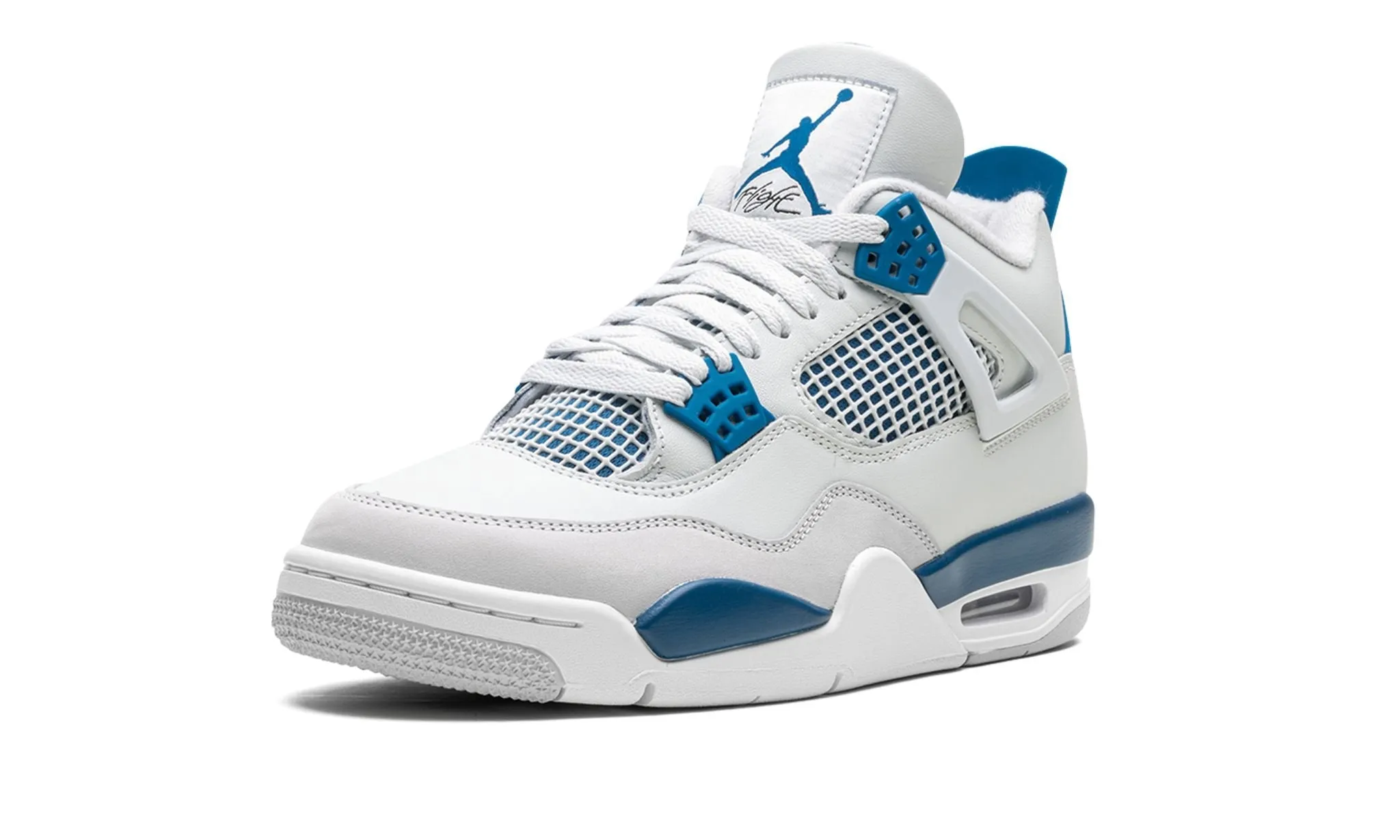 Breathable Design soft feel Jordan 4 Retro "Military Blue" (2024)