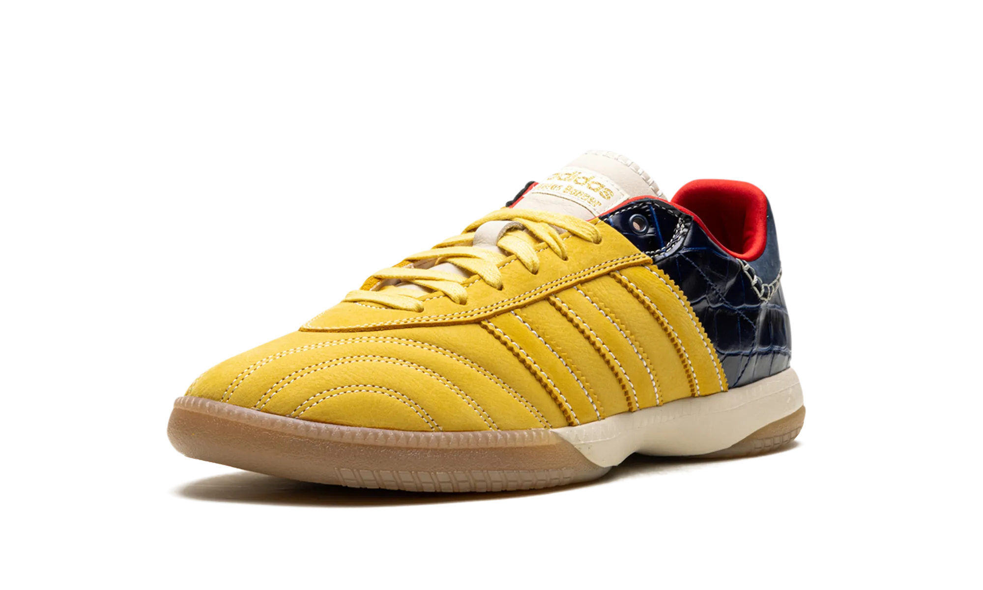 Moon Step Family Hike Samba Millenium "Wales Bonner - Fade Gold / Navy Croc"