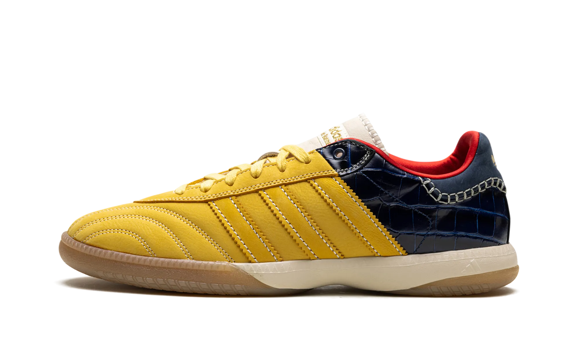 Samba Millenium "Wales Bonner - Fade Gold / Navy Croc" Hike Meet Chill Moves