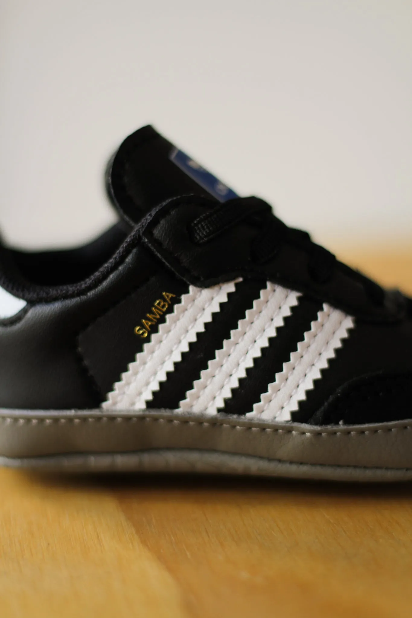 Joint-Support ADIDAS SAMBA (CB) "CORE BLACK" Padded