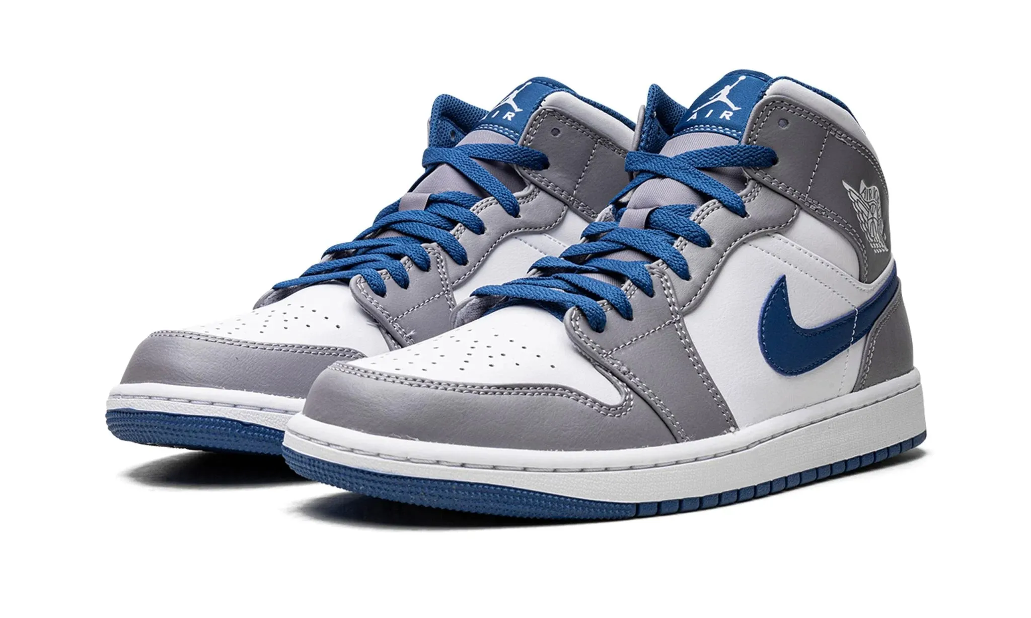 Hill Stroll Air Jordan 1 Mid True Blue