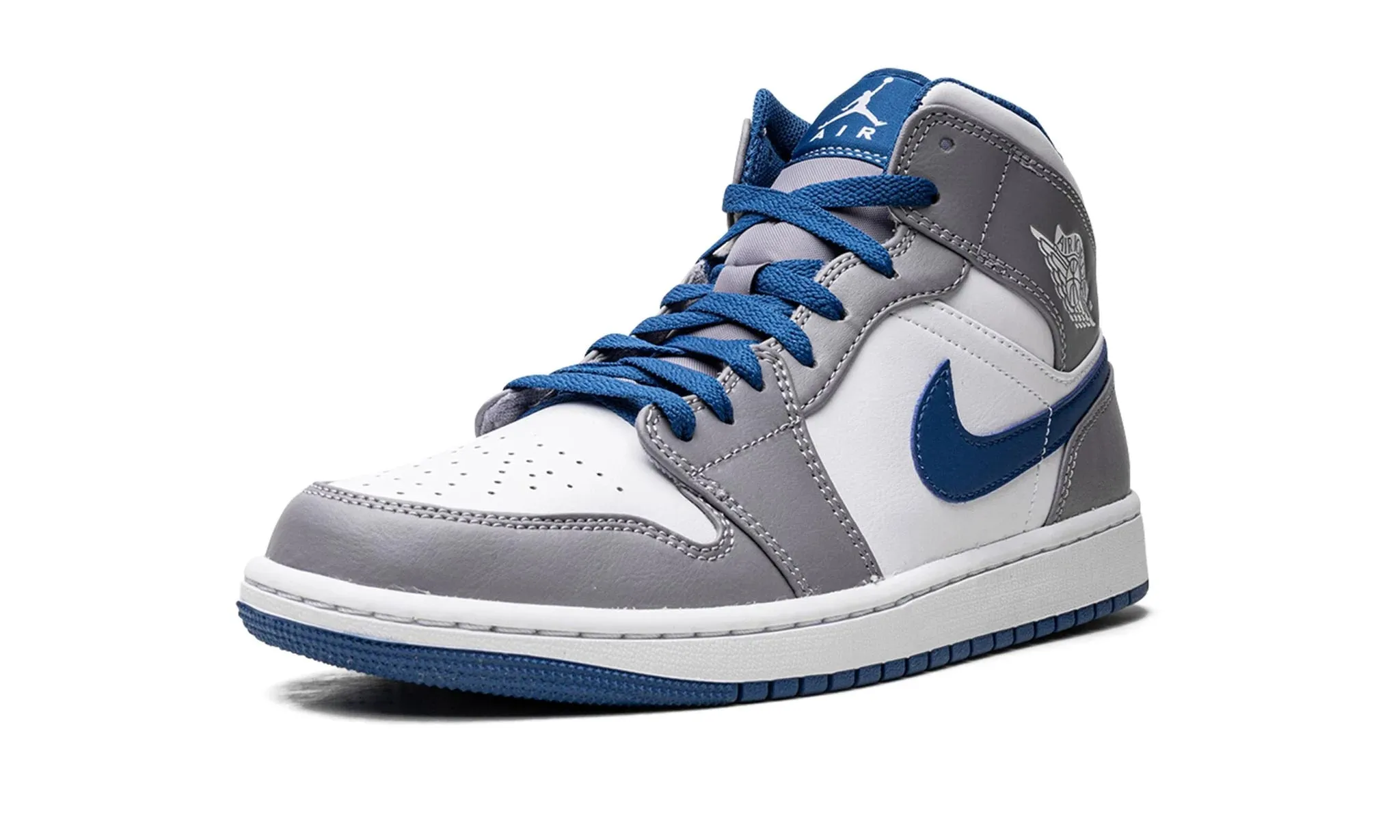 Slip Off Dog Pace Air Jordan 1 Mid True Blue