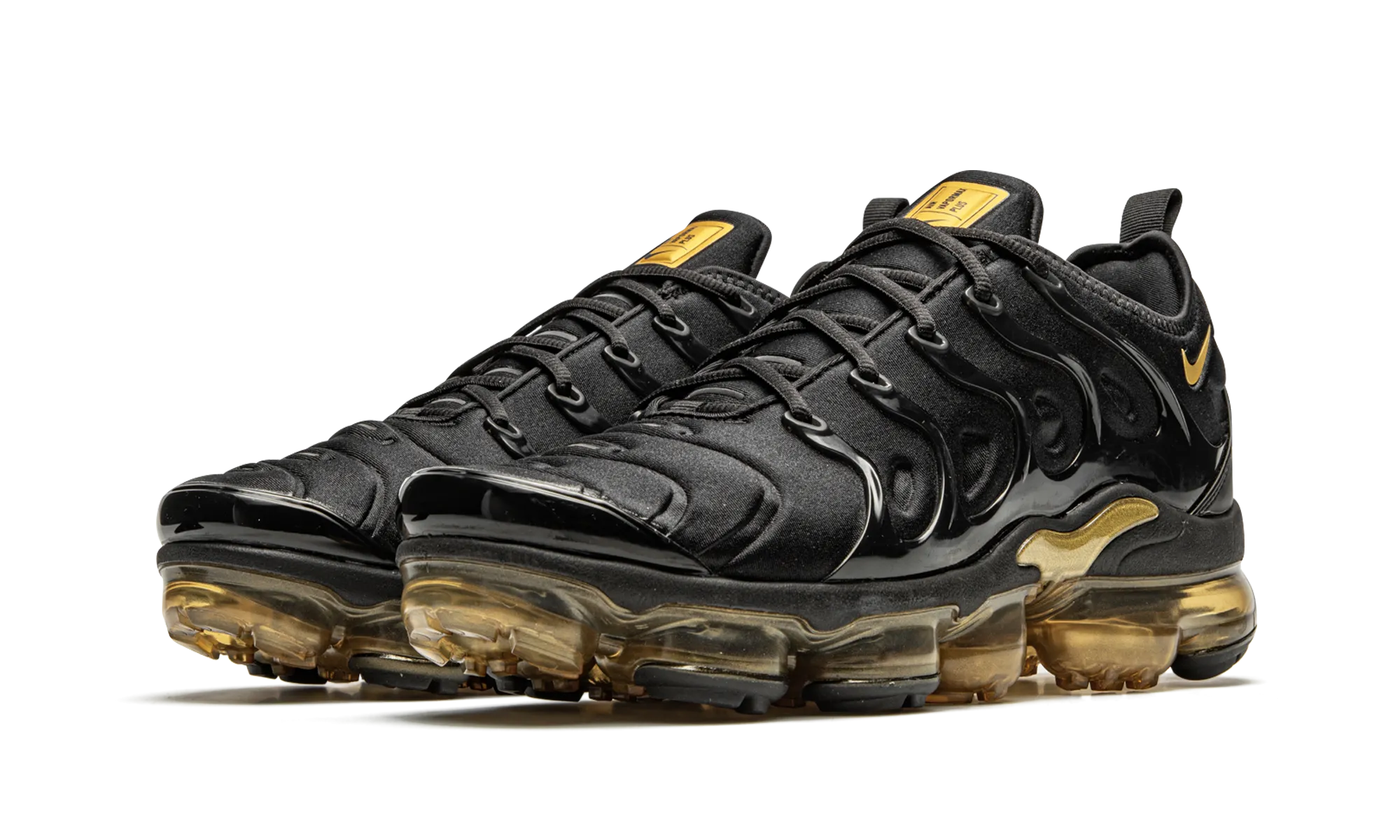 Air VaporMax Plus "Black / Gold" rural running shoes reliable - performance shoes